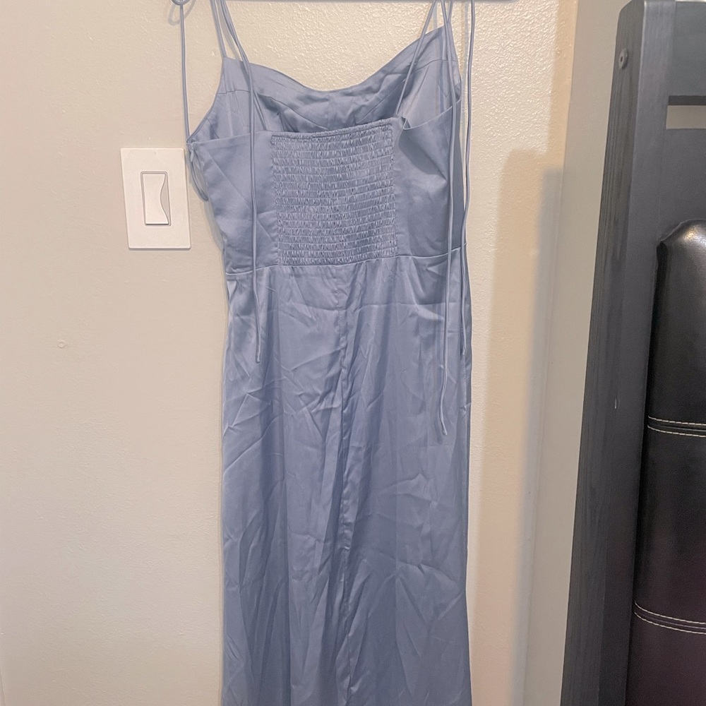 Blue dress
